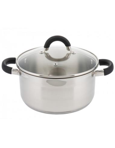 Garnek 18cm 2,1L z pokrywką Kinghoff KH-4343