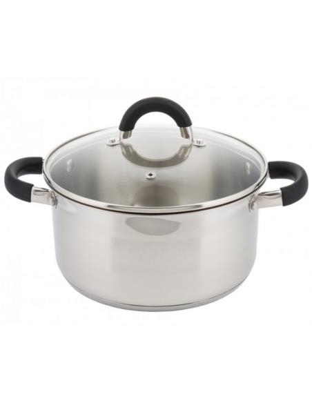 Garnek 18cm 2,1L z pokrywką Kinghoff KH-4343