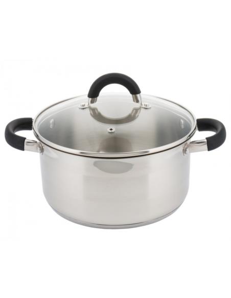Garnek 24cm 6,0L z pokrywką Kinghoff KH-4346