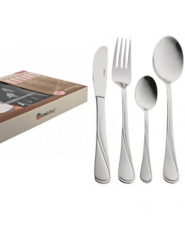 Sztućce 24 elementy satyna Kinghoff KH-1346