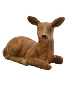 Figurka Sarna 27cm duża ceramiczna 430
