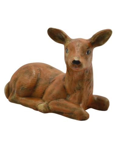 Figurka Sarna 27cm duża ceramiczna 430