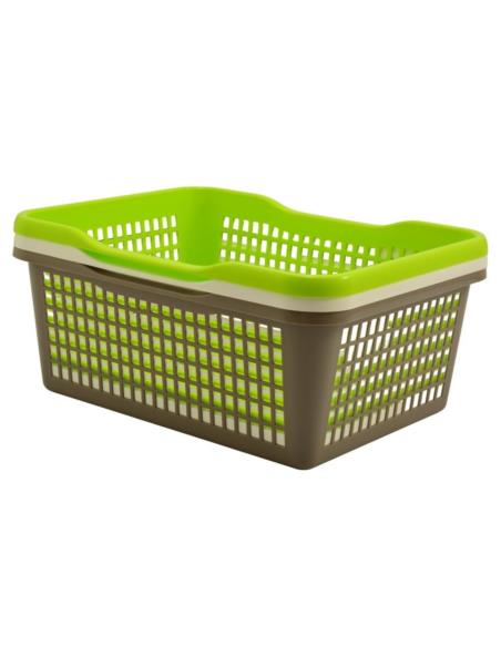 Koszyk plastikowy "5" 39x29x17 mix 652-00