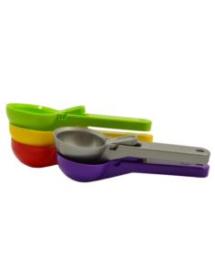 Łyżka do porcjowania plastikowa mix