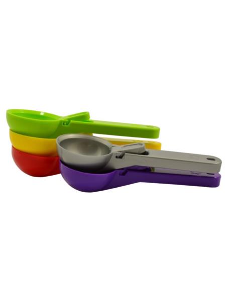 Łyżka do porcjowania plastikowa mix