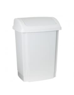 Kosz na śmieci 25L Swing biały 1341