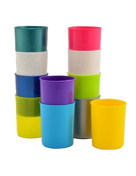 Kubek łazienkowy turystyczny plastikowy mix