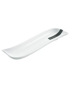 Półmisek Fala łódeczka 23cm biały 61245