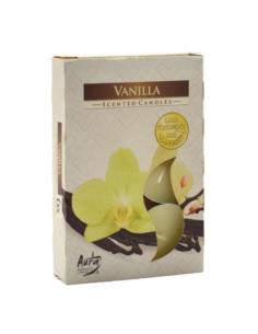 Świeca Tealight Wanilia 6 sztuk