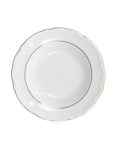 Talerz Ćmielów Rococo 3604 głęboki 22,5cm