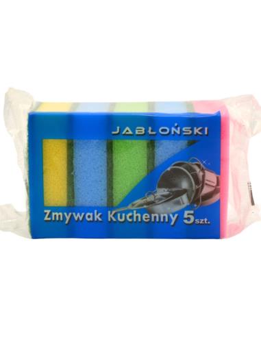 Zmywaki kuchenne 5 sztuk mix kolorów