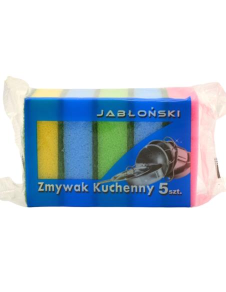 Zmywaki kuchenne 5 sztuk mix kolorów