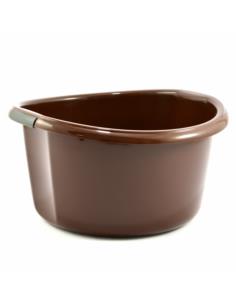 Miska plastikowa Solidna 30L brązowa