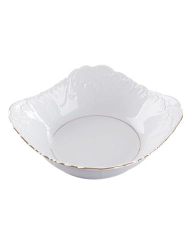 Salaterka Ćmielów Rococo 3604 kwadrat 14cm