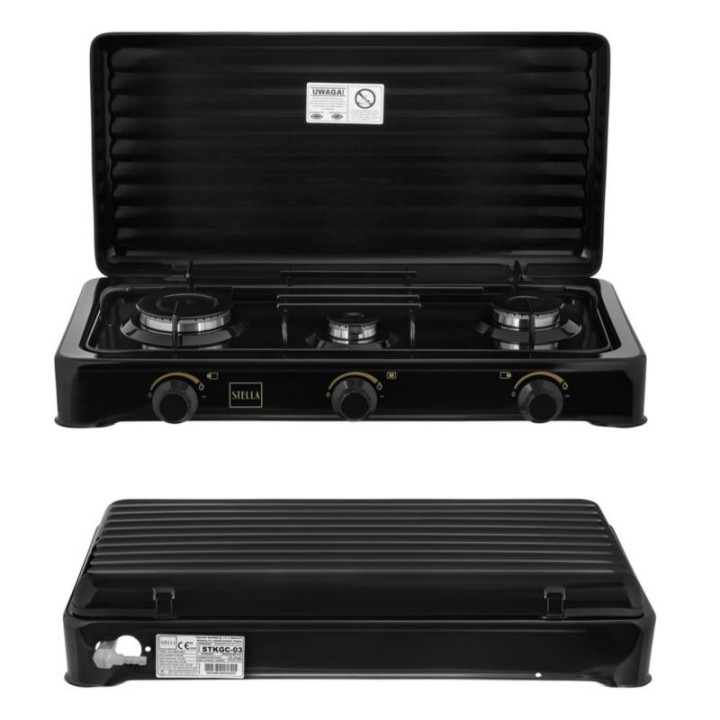 Kuchenka gazowa Stella 3 palniki STKGC-03