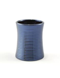 Kubek łazienkowy ceramiczny Amber tytan