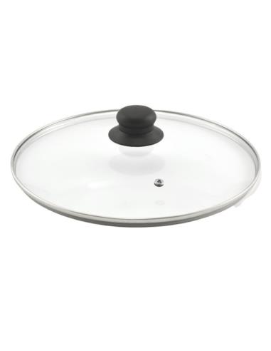 Pokrywka szklana 28cm z gałką
