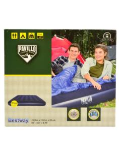 Materac welur 2-osobowy 203x152x2cm 67003