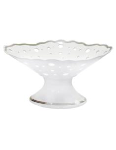 Patera ceramiczna 17x31cm biała Y07017
