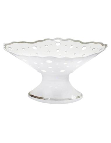 Patera ceramiczna 17x31cm biała Y07017