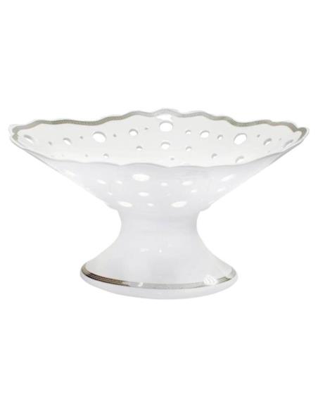 Patera ceramiczna 17x31cm biała Y07017