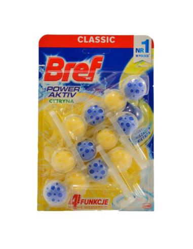 Zawieszka BREF kulki 3x50g cytryna