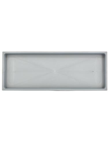 Podstawka pod suszarkę 50x19cm srebrna