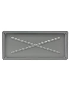 Podstawka pod suszarkę 50x22,5cm srebrna