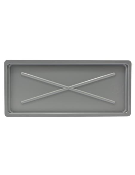Podstawka pod suszarkę 50x22,5cm srebrna