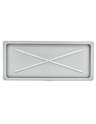 Podstawka pod suszarkę 55x24cm srebrna
