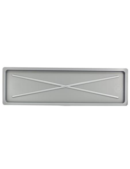 Podstawka pod suszarkę 75x22,5cm srebrna