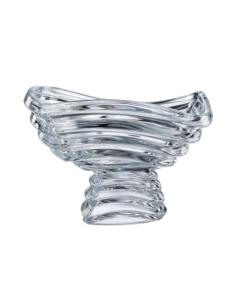 Salaterka kryształ Bohemia Wave 30,5cm na nodze