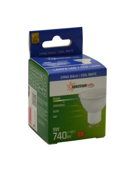 Żarówka LED GU10 10W 730lm Spectrum