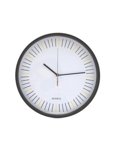 Zegar ścienny 25cm E01-2478.90 czarny,,