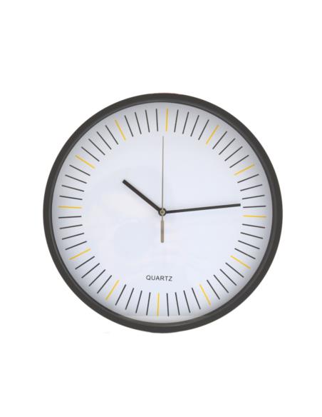Zegar ścienny 25cm E01-2478.90 czarny,,