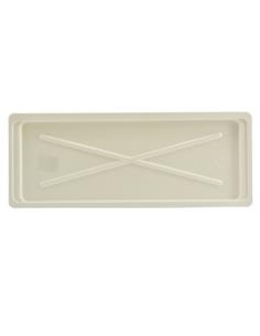 Podstawka pod suszarkę 57,5x22,5cm biała