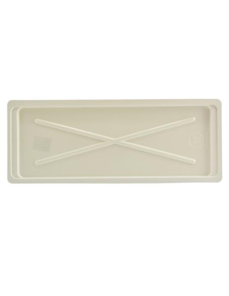 Podstawka pod suszarkę 57,5x22,5cm biała