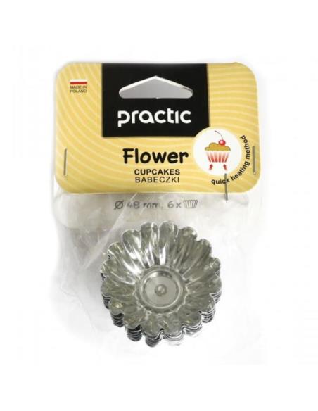 Foremki do ciastek metalowe 4,8cm 6szt