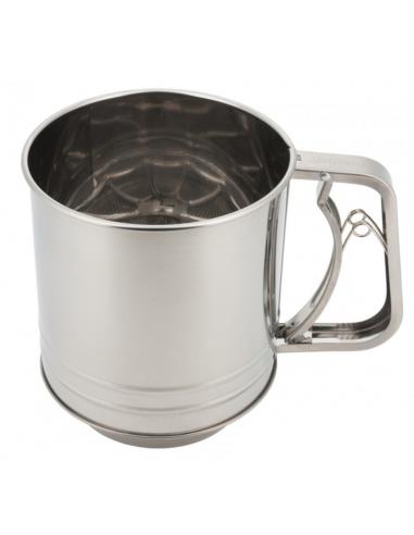 Kubek do przesiewania mąki nierdzewny Kinghoff KH-3101 350g