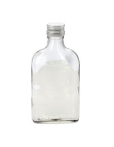 Butelka piersiówka z zakrętką 200ml 4405