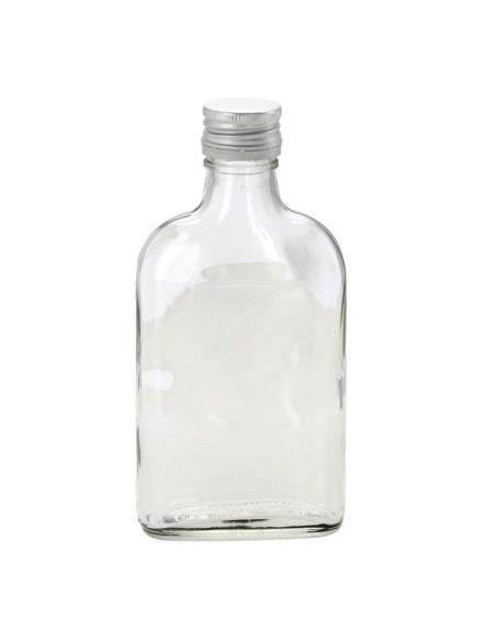 Butelka piersiówka z zakrętką 200ml 4405