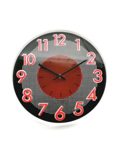 Zegar ścienny 30cm E01-3234 czarny