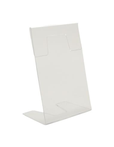 Stojak plastikowy z plexi A6 przeźroczysty 2902