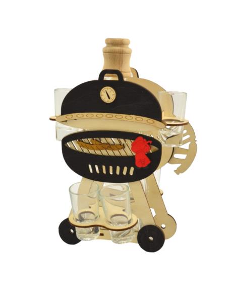 Karafka szklana Grill 0,7L 26x19x18cm 674