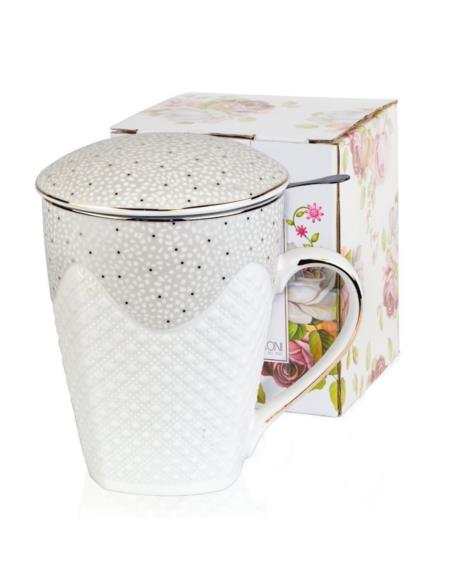 Kubek zaparzacz 430ml Valentina 13019 mix