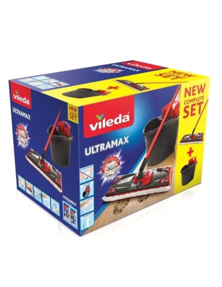 Mop Vileda zestaw Ultramax Box mop +wiadro 155737