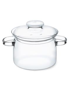 Garnek 1,5L szklany żaroodporny +pokrywka Simax Nyko 6063/0000