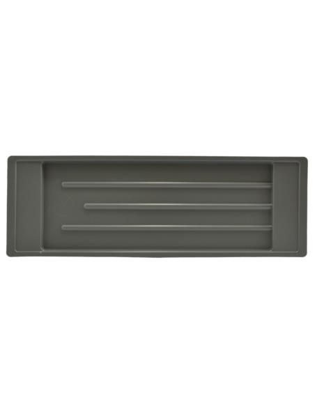 Podstawka pod suszarkę 60x20cm srebrna wąska