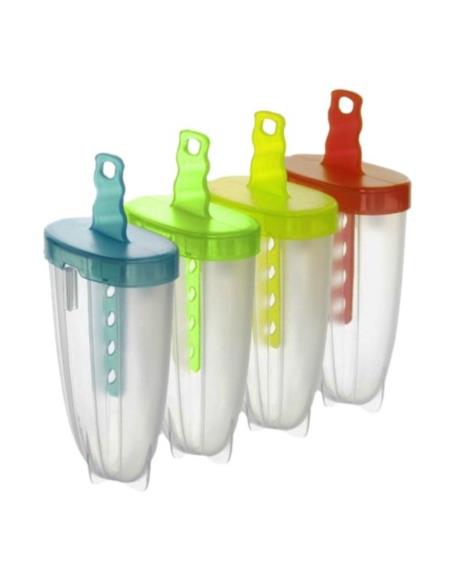 Formy plastikowa do lodów na patyku Wave 4szt