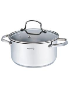Garnek 20cm 3,3L nierdzewny z/p KB-7213 stal 18/10